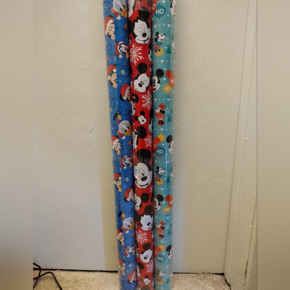 Disney Holiday Disney Heavyweight Wrapping Paper Poshmark